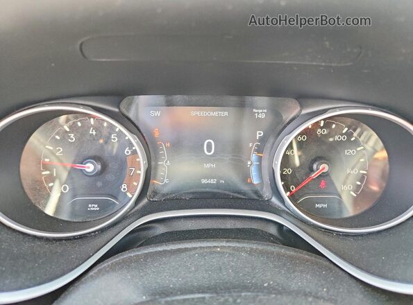 3C4NJDBB4KT772323 2019 JEEP COMPASS Gray 