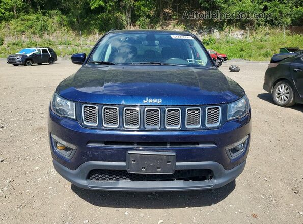 3C4NJDBB4KT786934 2019 JEEP COMPASS Blue წინა ხედი