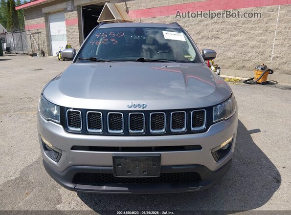 3C4NJDBB4LT205000 2020 JEEP COMPASS Gray უკანა სალონის ხედი