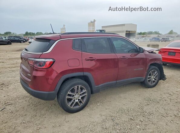 3C4NJDBB4LT258537 2020 JEEP COMPASS Темно-бордовый Задняя правая четверть