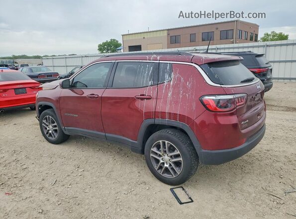 3C4NJDBB4LT258537 2020 JEEP COMPASS Темно-бордовый Задняя левая четверть