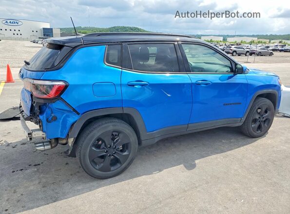3C4NJDBB4MT537410 2021 JEEP COMPASS Blue Tył prawy