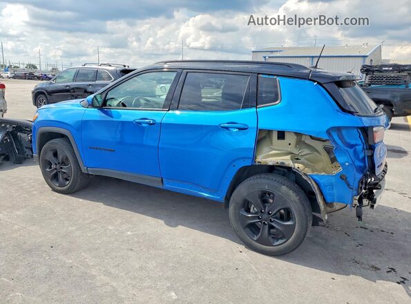 3C4NJDBB4MT537410 2021 JEEP COMPASS Blue Tył lewy