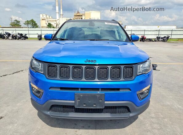 3C4NJDBB4MT537410 2021 JEEP COMPASS Blue Widok z przodu