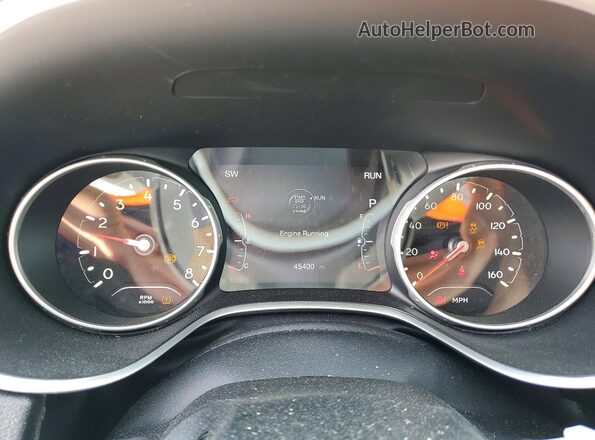 3C4NJDBB4MT537410 2021 JEEP COMPASS Blue Widok zestawu wskaźników