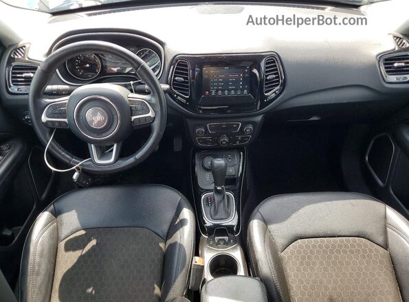 3C4NJDBB4MT537410 2021 JEEP COMPASS Blue Widok deski rozdzielczej