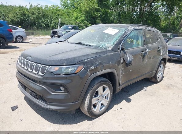 3C4NJDBB4NT120452 2022 JEEP COMPASS Черный Передняя левая четверть