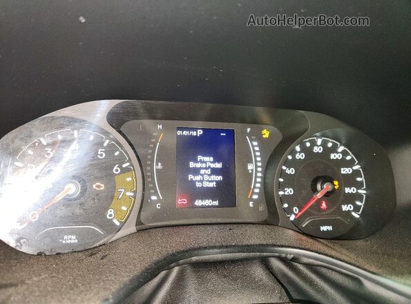 3C4NJDBB4NT140264 2022 JEEP COMPASS Gray Widok zestawu wskaźników