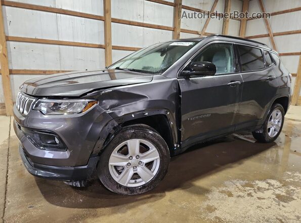 3C4NJDBB4NT140264 2022 JEEP COMPASS Gray Widok wnętrza 360 stopni