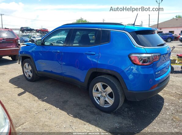 3C4NJDBB4NT180859 2022 JEEP COMPASS Blue უკანა მარცხენა