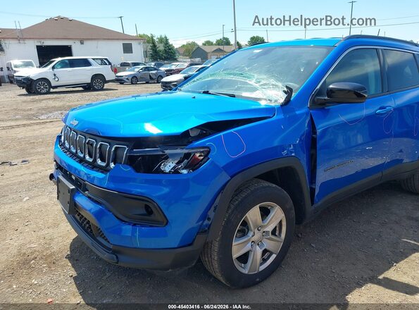 3C4NJDBB4NT180859 2022 JEEP COMPASS Blue წინა ხედი