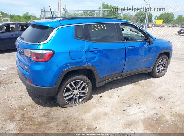 3C4NJDBB5HT645993 2017 JEEP NEW COMPASS Синий Задняя правая четверть