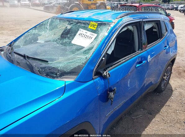 3C4NJDBB5HT645993 2017 JEEP NEW COMPASS Синий Вид спереди