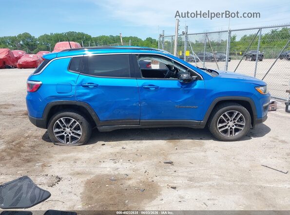 3C4NJDBB5HT645993 2017 JEEP NEW COMPASS Синий Вид задней части салона