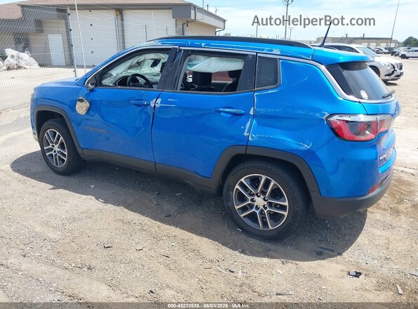 3C4NJDBB5HT645993 2017 JEEP NEW COMPASS Синий Задняя левая четверть
