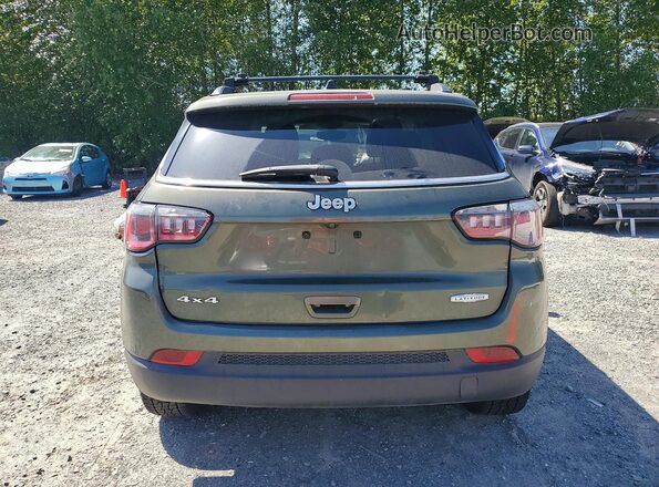 3C4NJDBB5HT647422 2017 JEEP COMPASS Green Հետևի տեսք