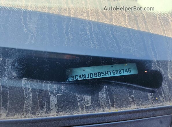 3C4NJDBB5HT688746 2017 JEEP COMPASS Blue VIN կոդի պիտակի տեսք