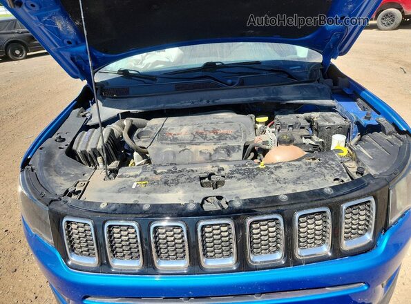 3C4NJDBB5HT688746 2017 JEEP COMPASS Blue Շարժիչի բաժամունքի տեսք