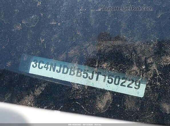 3C4NJDBB5JT150229 2018 JEEP COMPASS White 
