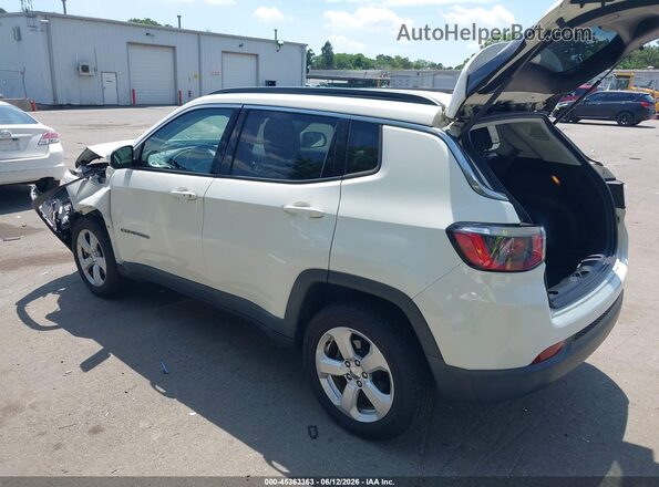 3C4NJDBB5JT150229 2018 JEEP COMPASS White Задня ліва чверть