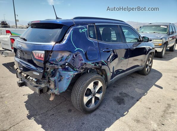 3C4NJDBB5JT200305 2018 JEEP COMPASS Blue უკანა მარჯვენა