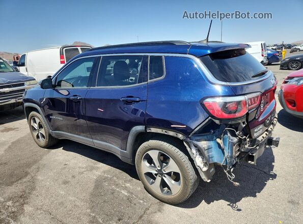 3C4NJDBB5JT200305 2018 JEEP COMPASS Blue უკანა მარცხენა