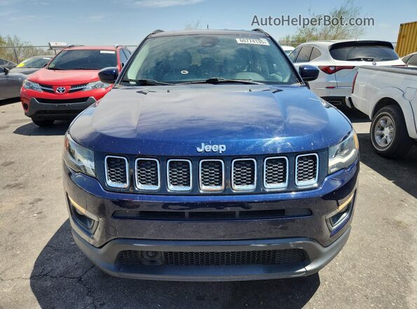 3C4NJDBB5JT200305 2018 JEEP COMPASS Blue წინა ხედი