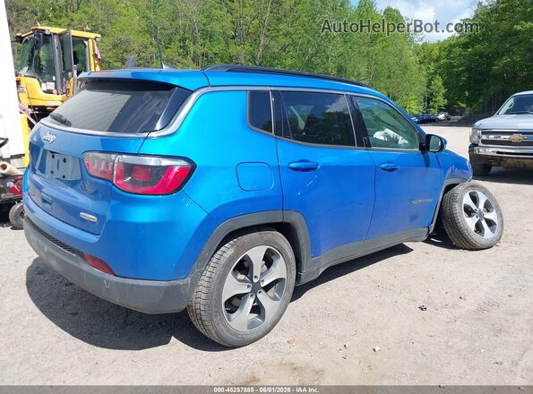 3C4NJDBB5JT283850 2018 JEEP COMPASS Blue Rear right