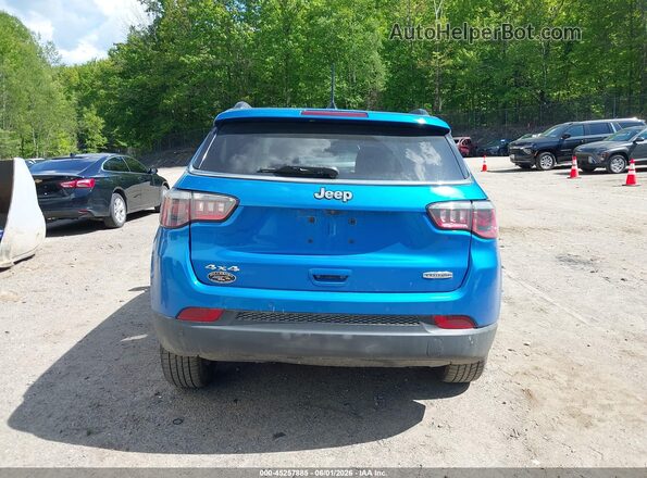 3C4NJDBB5JT283850 2018 JEEP COMPASS Blue 