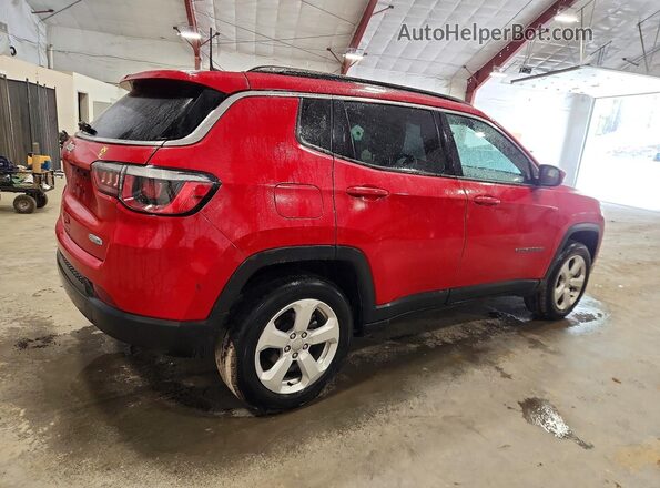 3C4NJDBB5KT839401 2019 JEEP COMPASS Красный Задняя правая четверть