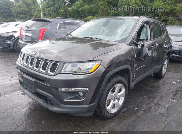 3C4NJDBB5KT846879 2019 JEEP COMPASS Gray Առջևի ձախ երեք քառորդ տեսարան