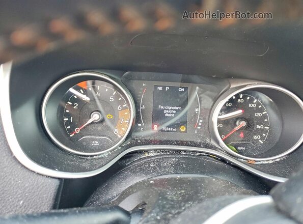 3C4NJDBB5LT132994 2020 JEEP COMPASS Серый Вид щитка приборов