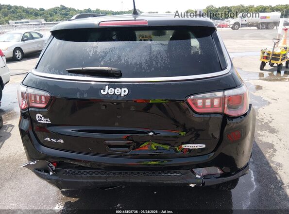 3C4NJDBB5LT138343 2020 JEEP COMPASS Black Widok z przodu