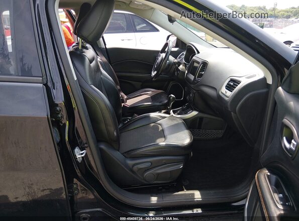 3C4NJDBB5LT138343 2020 JEEP COMPASS Black Widok wnętrza z przodu