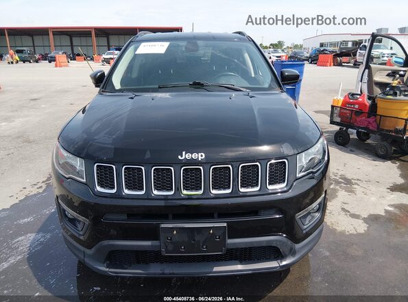 3C4NJDBB5LT138343 2020 JEEP COMPASS Black Widok zestawu wskaźników