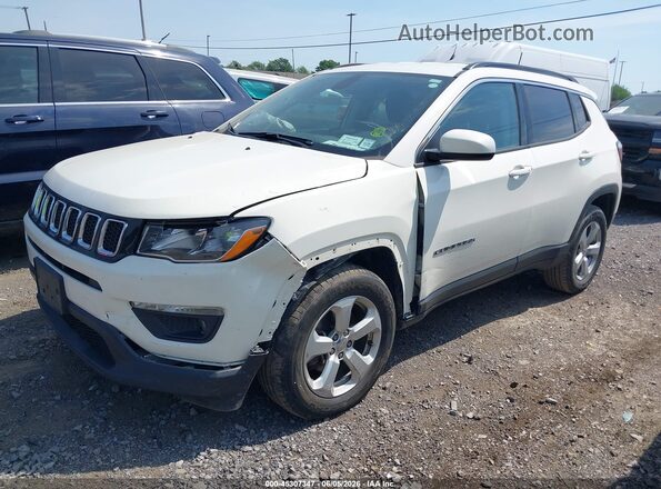 3C4NJDBB5LT145440 2020 JEEP COMPASS White Առջևի ձախ երեք քառորդ տեսարան