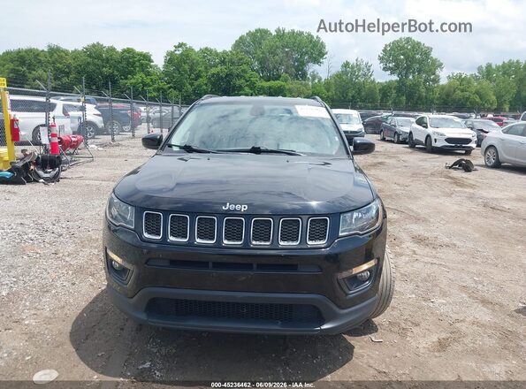 3C4NJDBB5LT174159 2020 JEEP COMPASS Black Widok zestawu wskaźników