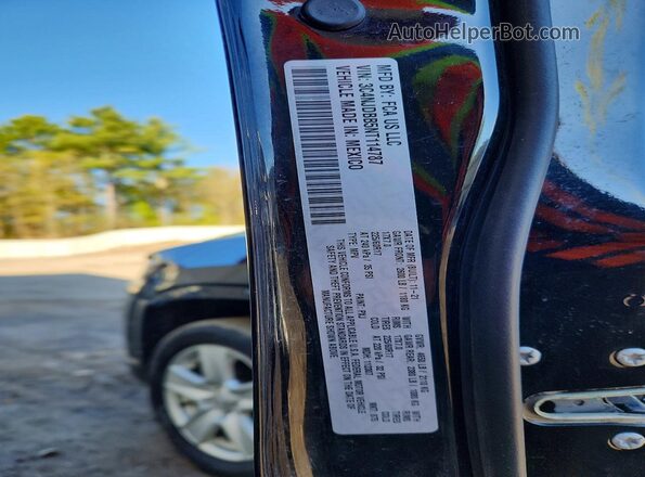 3C4NJDBB5NT114787 2022 JEEP COMPASS Black Vista de la etiqueta del VIN
