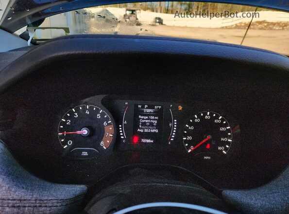 3C4NJDBB5NT114787 2022 JEEP COMPASS Black Vista del cuadro de instrumentos