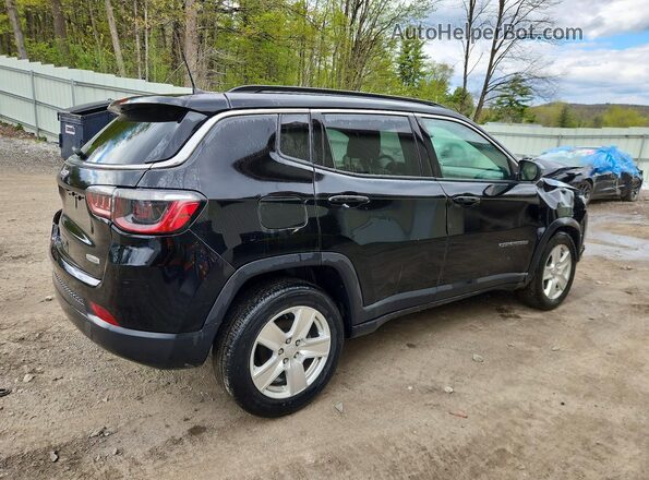 3C4NJDBB5NT114787 2022 JEEP COMPASS Black Trasero derecho