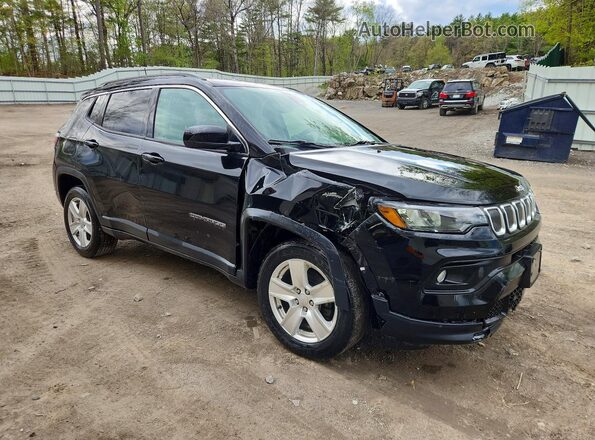 3C4NJDBB5NT114787 2022 JEEP COMPASS Black Delantero derecho