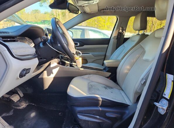 3C4NJDBB5NT114787 2022 JEEP COMPASS Black Vista interior delantera