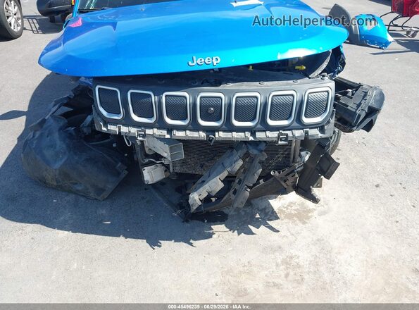 3C4NJDBB5NT128253 2022 JEEP COMPASS Blue Vista frontal