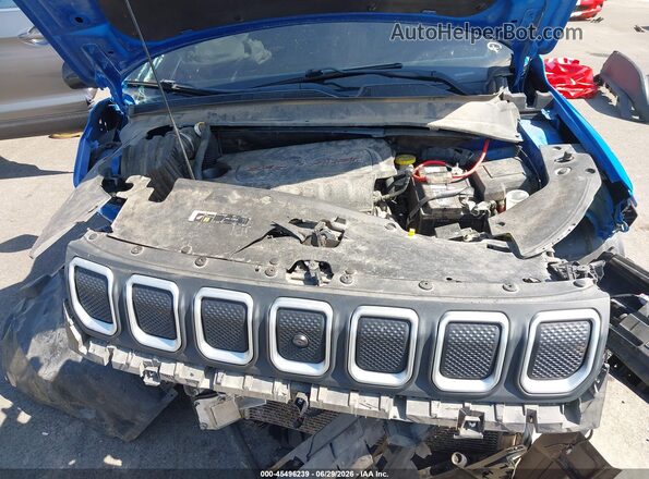 3C4NJDBB5NT128253 2022 JEEP COMPASS Blue Vista trasera