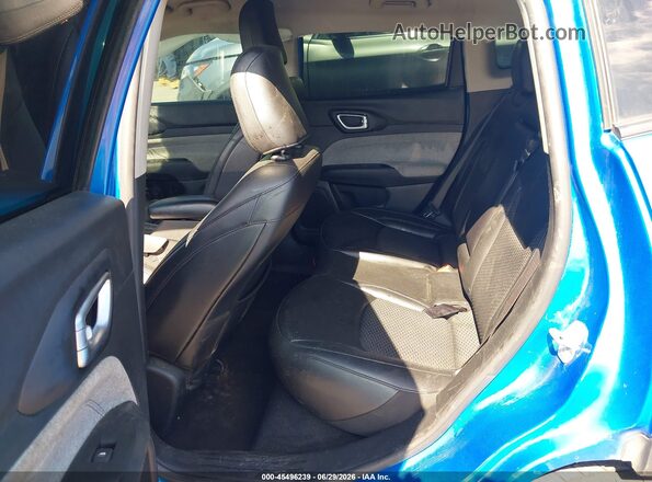 3C4NJDBB5NT128253 2022 JEEP COMPASS Blue Vista de la etiqueta del VIN