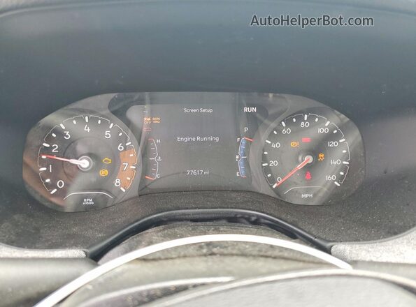 3C4NJDBB5NT212363 2022 JEEP COMPASS Белый Вид щитка приборов