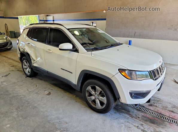 3C4NJDBB6JT270489 2018 JEEP COMPASS Белый Передняя правая четверть