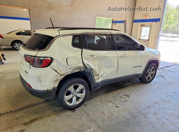 3C4NJDBB6JT270489 2018 JEEP COMPASS Белый Задняя правая четверть