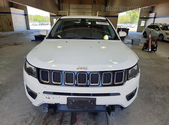3C4NJDBB6JT270489 2018 JEEP COMPASS Белый Вид спереди