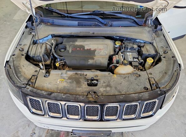3C4NJDBB6JT270489 2018 JEEP COMPASS Белый Вид подкапотного пространства